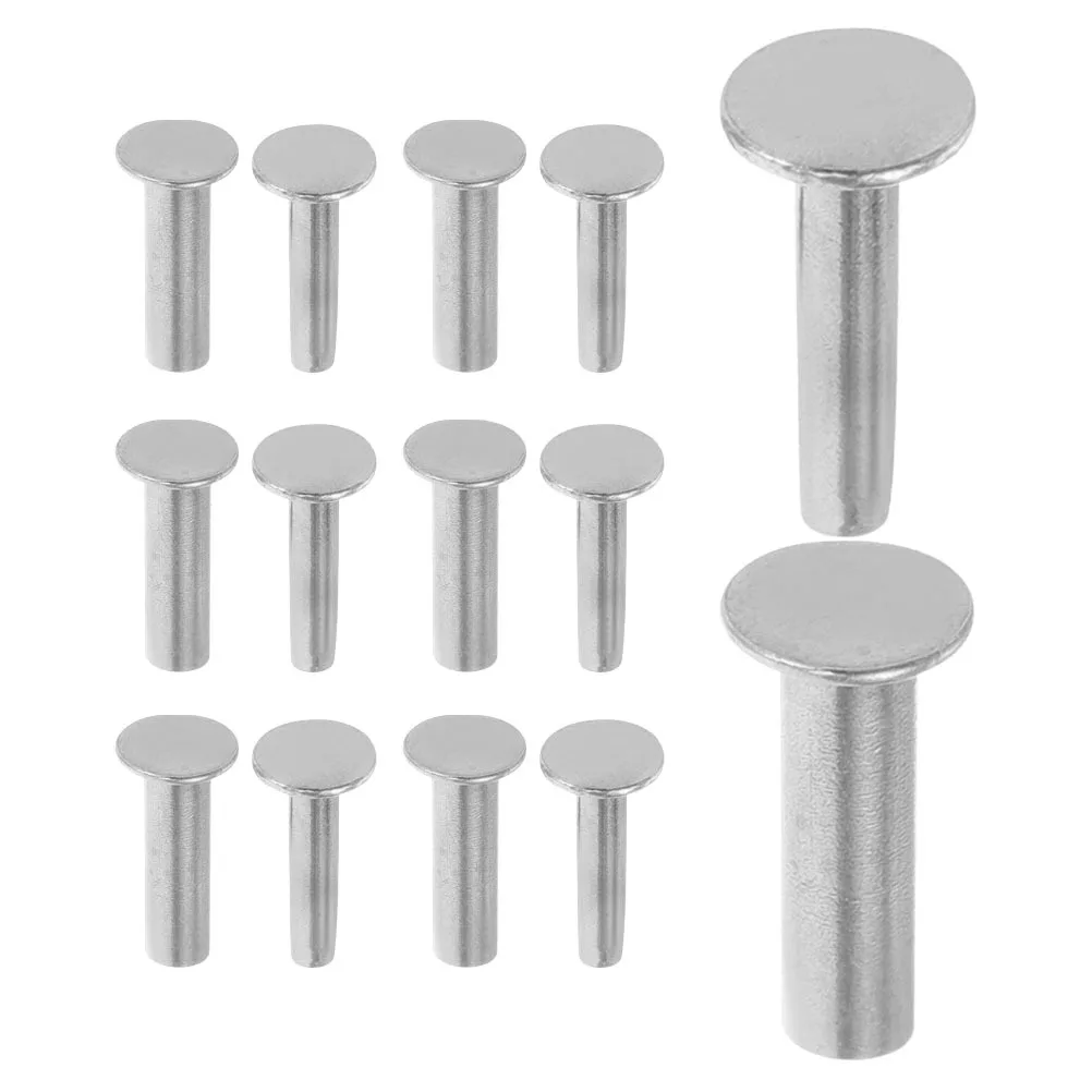 

14Pairs Copper Rivets Kitchen Knife Handle Repair DIY Wooden Handle Fixing Rivets Knife Making Accessories Chef Knives