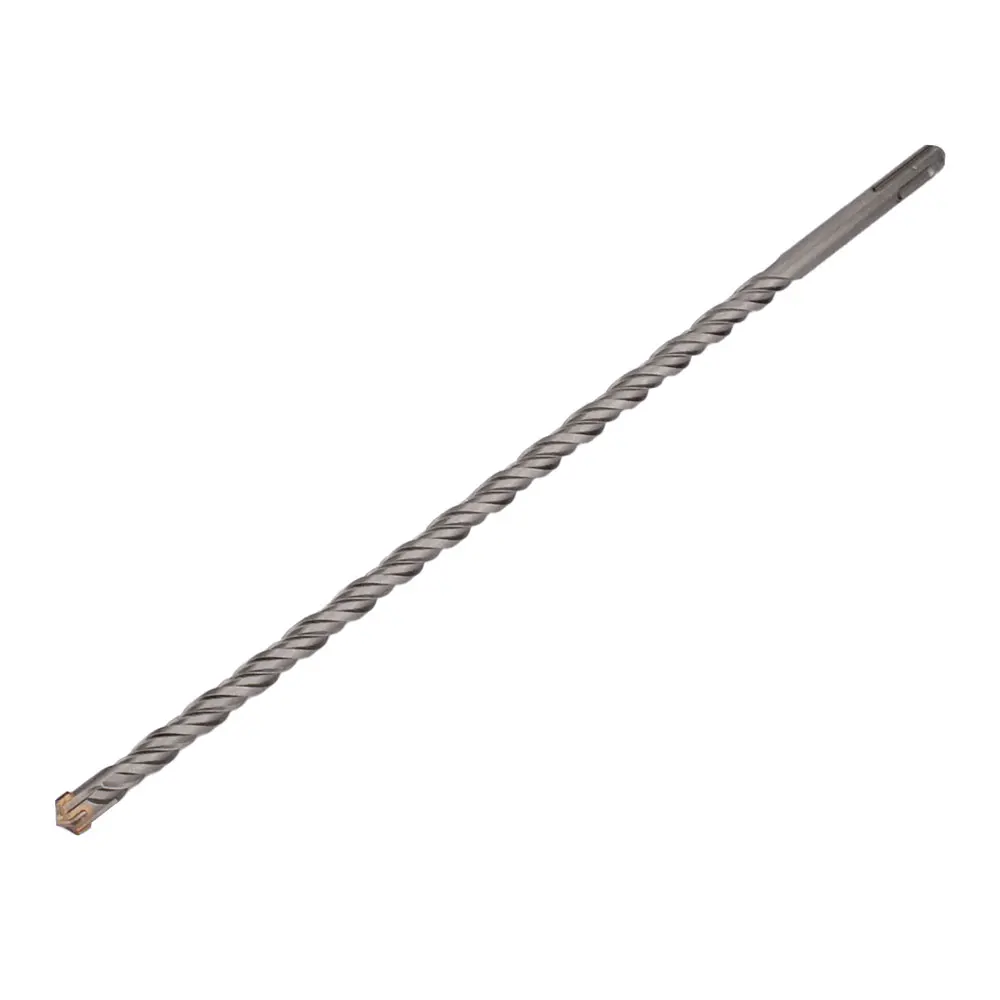 350mm Long Masonry Drill Bit SDS Plus Shank for Electric Hammer Tungsten Carbide Cross-Tip Diameter from 10 to 32mm