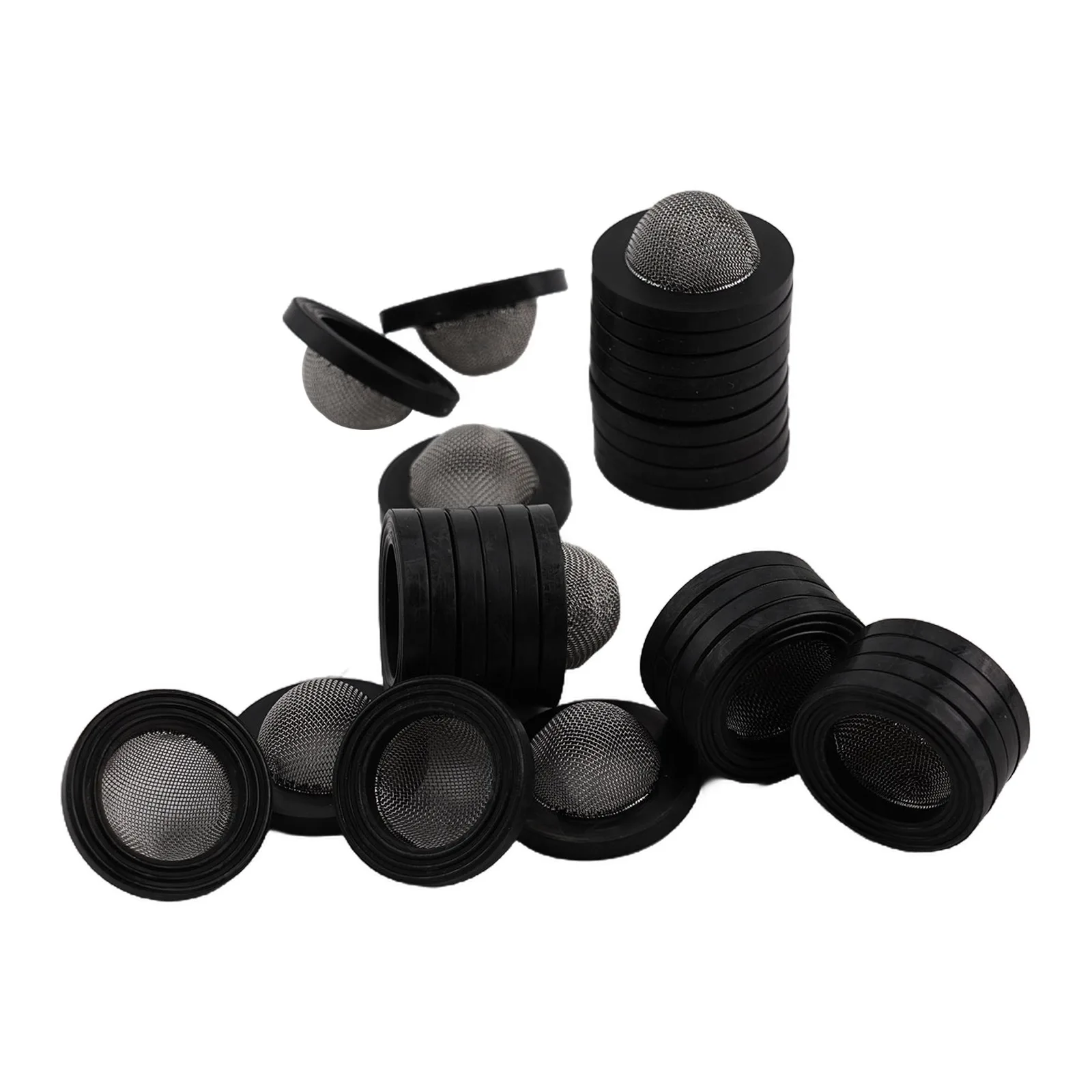 Hose Inlet Fitting Hose Strainer Gasket Long-lasting Use Rubber Gasket Easy To Install High-quality Materials For Home Use