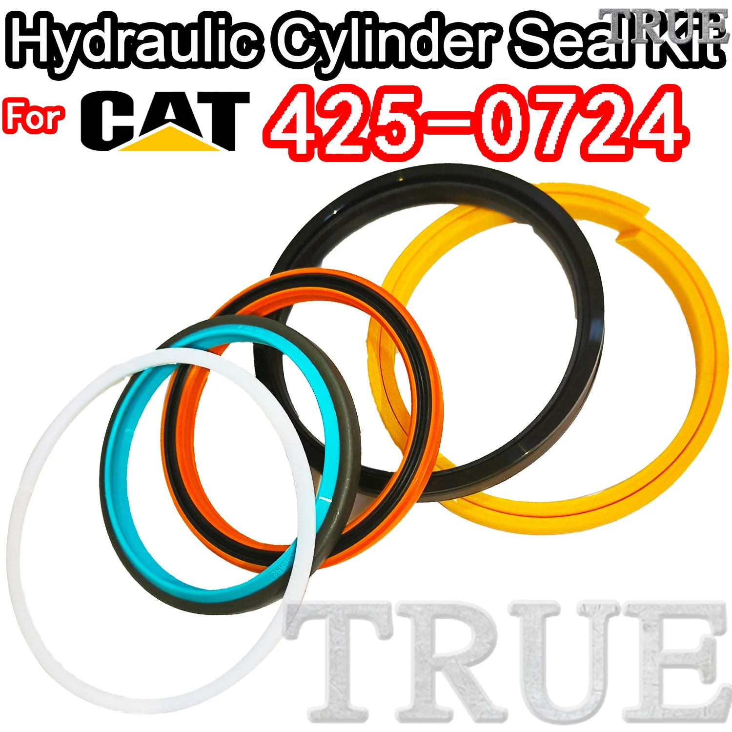 For Caterpillar Hydraulic Oil Seal Repair Kit CAT Excavator Hydraulic Cylinder gearbox Mojing Fluoro rubber Main