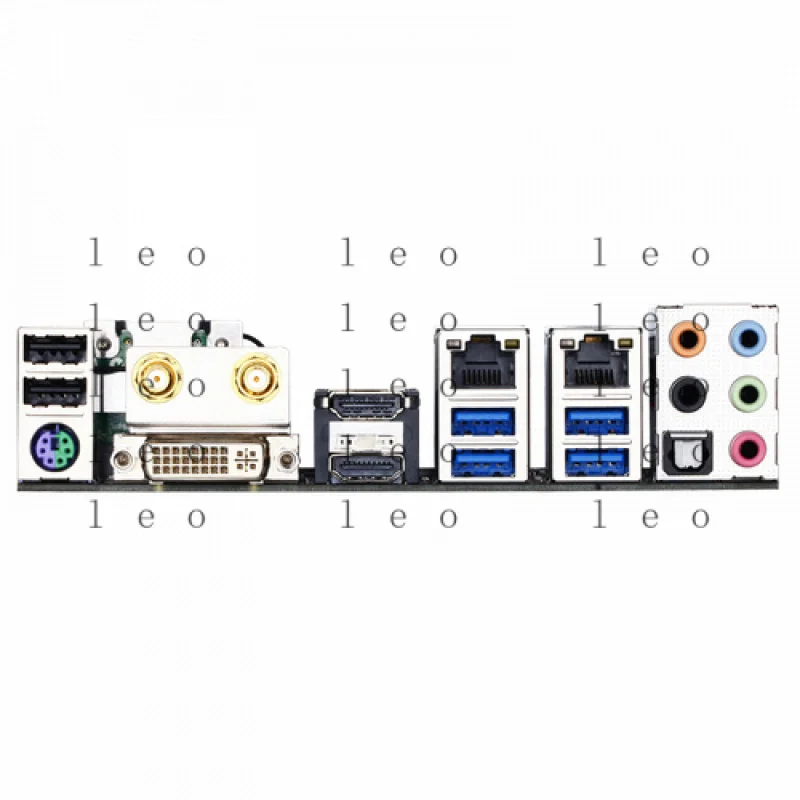 QW  Shield I/O For GIGABYTE GA-H97N-WIFI Motherboard SHILED Backplate IO