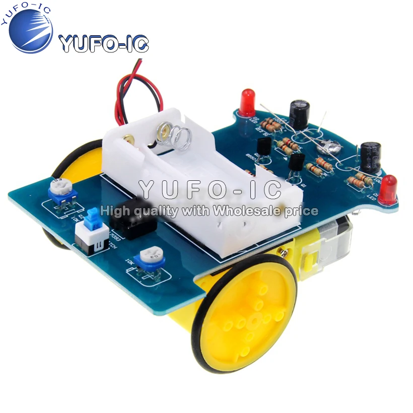 Intelligent Patrol Car Tracking The Car Kit D2-1 Bulk Electronic Manufacture DIY Kits X-0.4