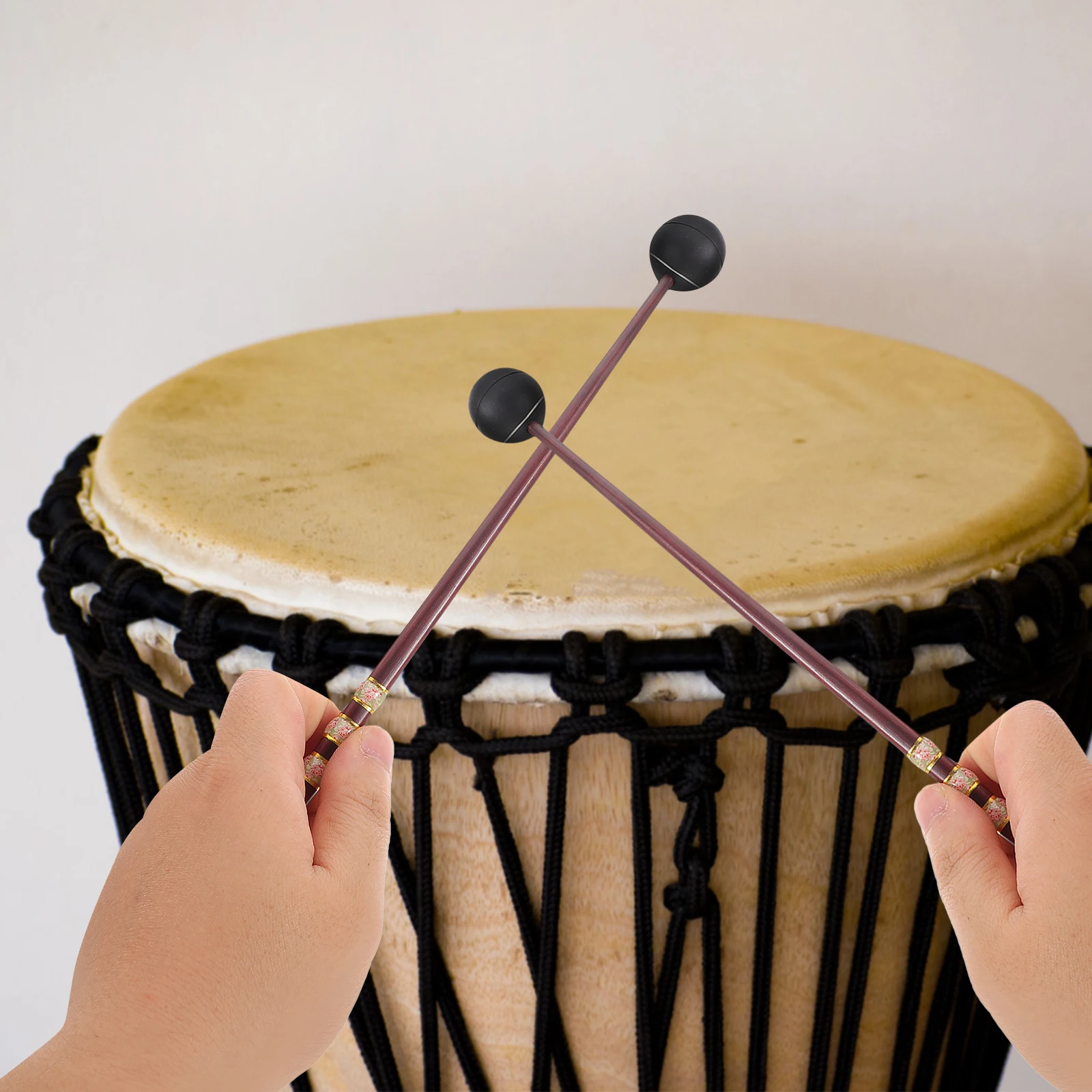 

Ethereal Drum Sticks Durable Material Comfortable H Suitable Marimba Xylophone Percussion Instruments Musical Accessories