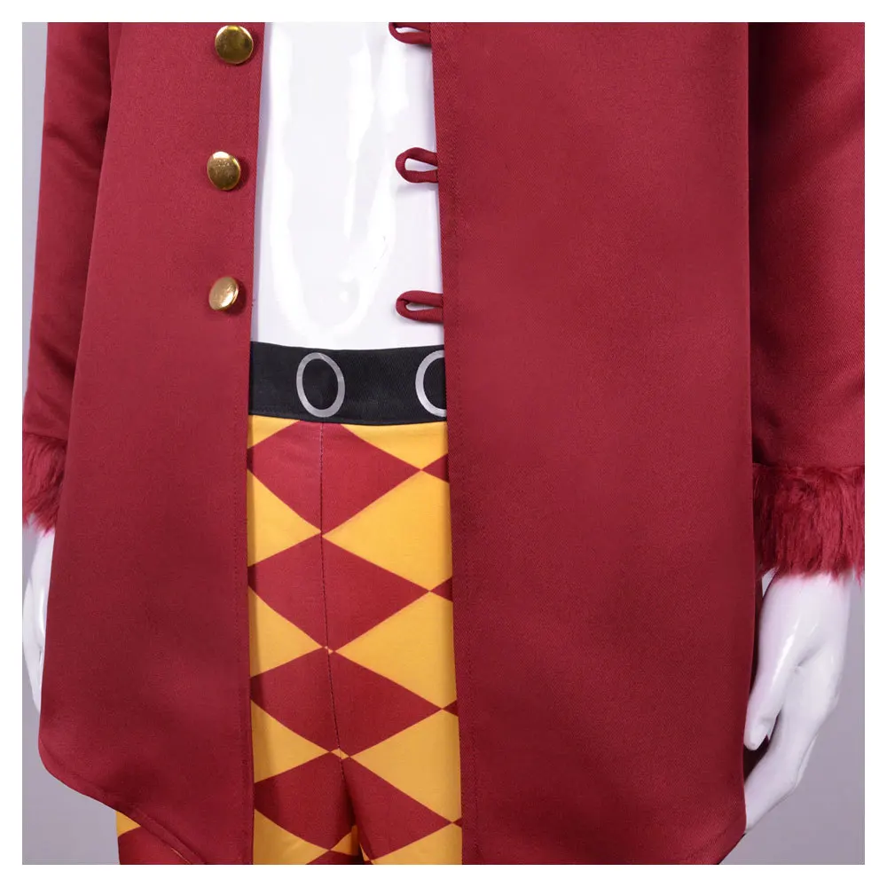 Bartolomeo Cosplay Traje para Homem, Roupas Piratas, Casaco e Calças, Roupas Halloween, Roupas Anime