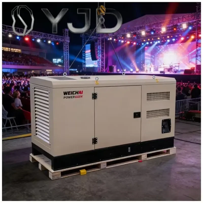 ATS Silent Diesel Generator Open Frame Container Water Cooling Alternator 20KW/20KVA 30KW/30KVA 50/60Hz AC Three Phase Remote