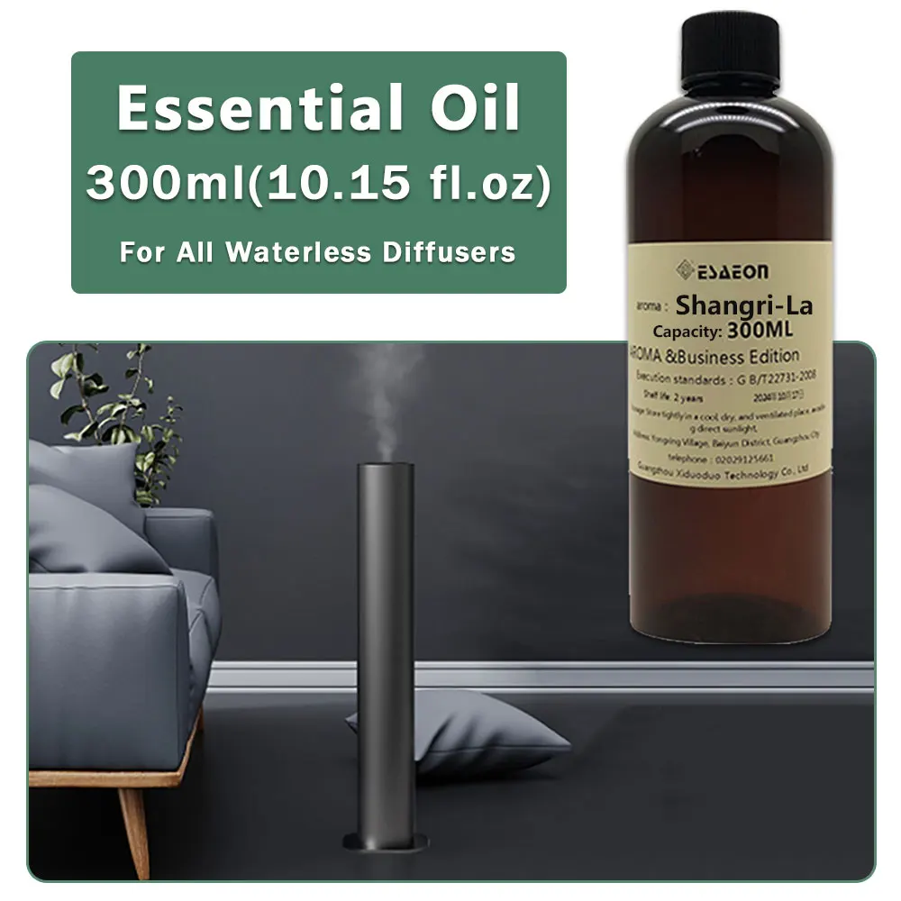 ESAEON Hotel Aroma Oils - Essential Oil For Offices, Conference Rooms, Cinemas, Beauty Salons, Shangri-La - 300ML (10.15 fl.oz)
