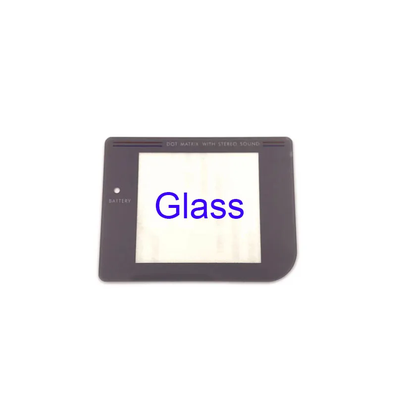 ل GB الزجاج البلاستيك مرآة البلاستيك اللعب بصوت عال الظلام شاشة واقية عدسة ل Gameboy الكلاسيكية GB حامي عدسة