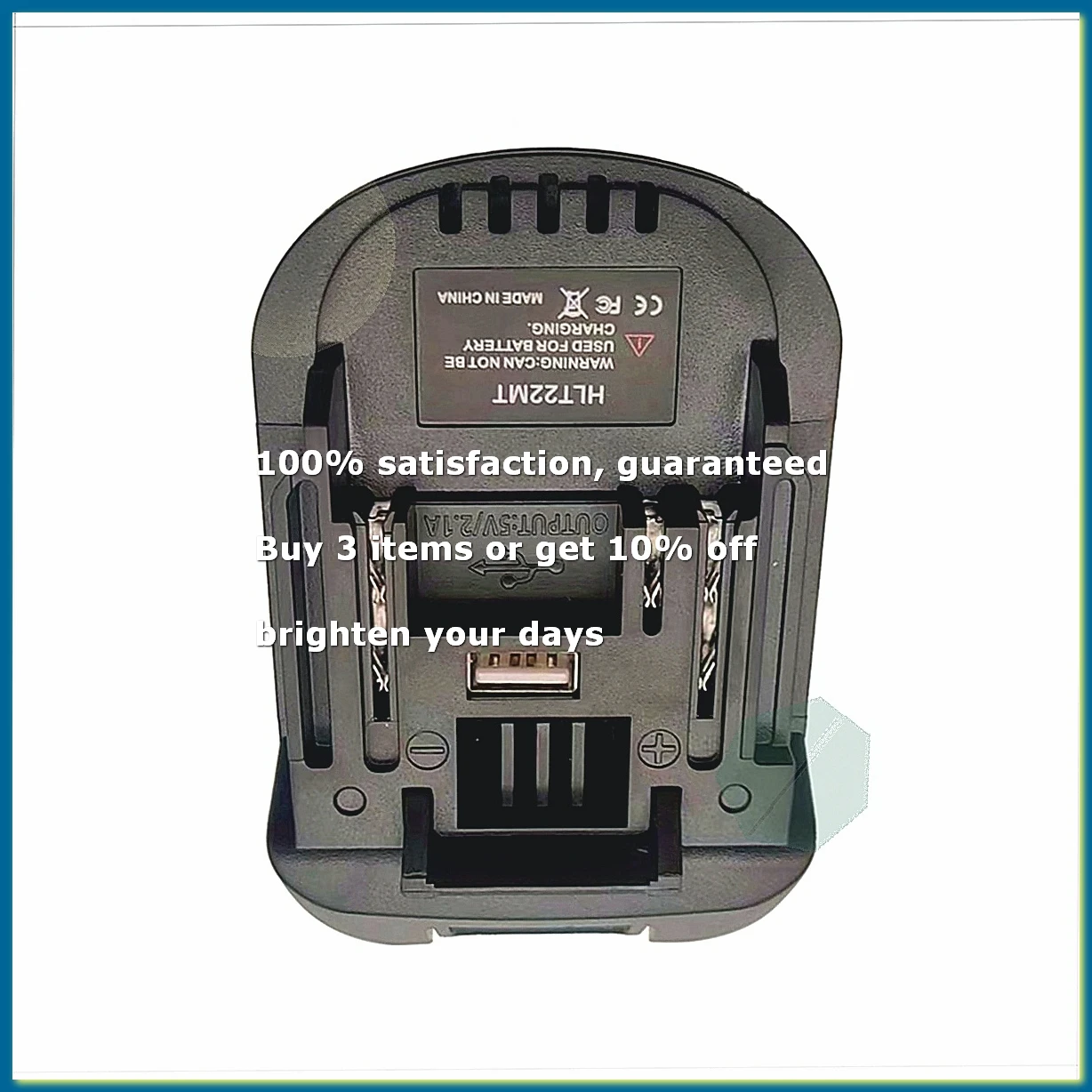 HLT22MT Adapter Converter Use for 22V Li-Ion Battery on for Lithium Battery Tool