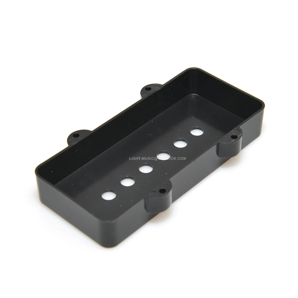 2pcs Guitar Pickups Covers 50mm Black Cream for 6 Strings Electric Guitar Jazzmaster Pickups