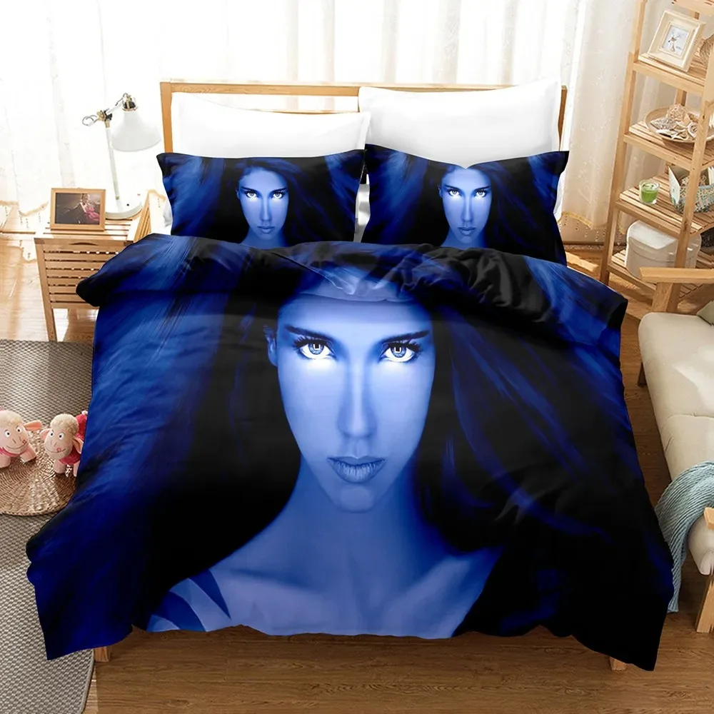 Angel Bedding Set For Bedroom Soft Modern Bedspreads Comefortable Kids Duvet Cover Quilt Cover And Pillowcase