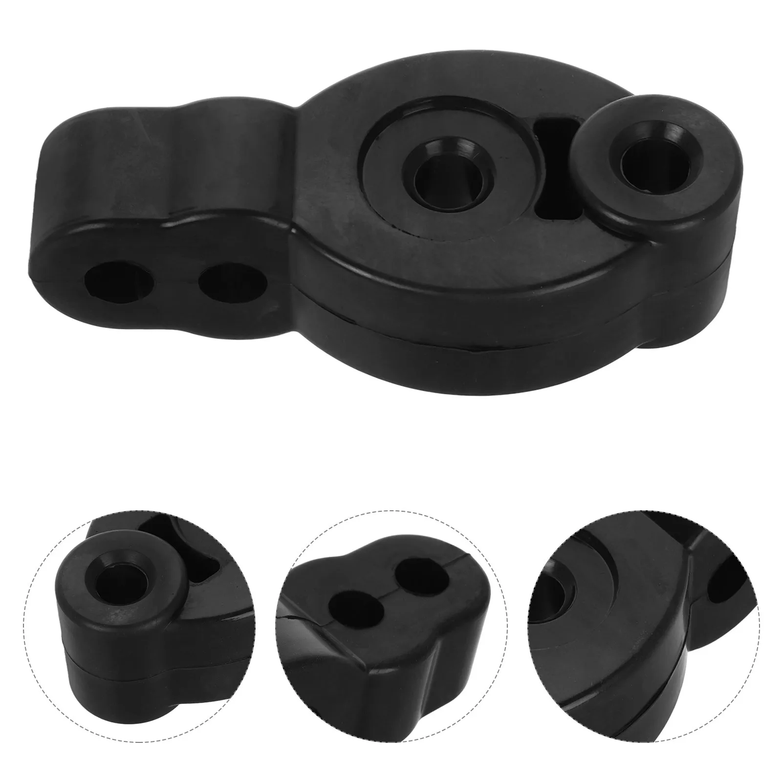 

Exhaust Hanger Rubber Mount for Universal Muffler System Insulator Bushing Tailpipe Damping Hanger Automotive Replacement Shock