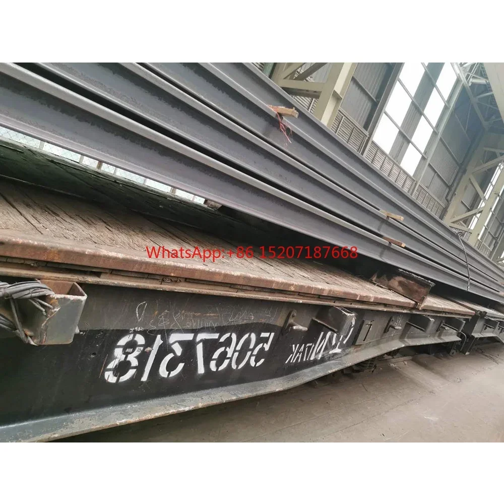 China 38kg Heavy Steel Rail for Railroad Use