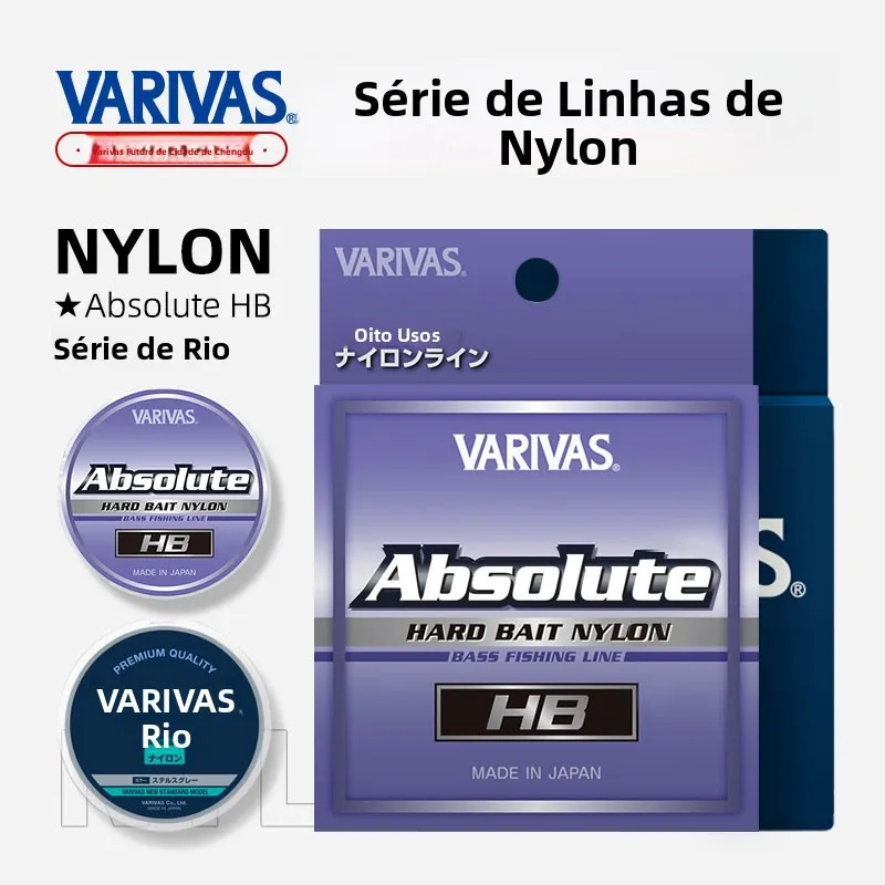varivas-absolute-hb-ナイロン釣り糸-滑らかで耐摩耗性の高いリーダーライン-サブライン-川や湖での釣り-アウトドア-キャンプ-旅行用品