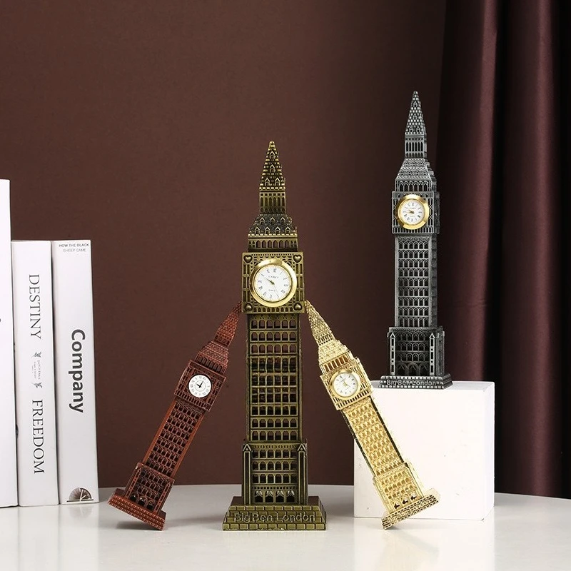 1 قطعة 18 سنتيمتر لندن بيغ بن نموذج ، مناسبة للمنزل مكتب نافذة سطح المكتب تذكارية الديكور