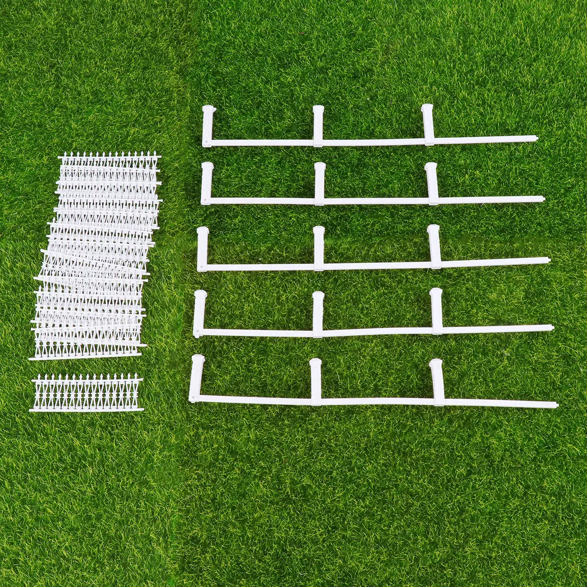 

Декоративный пластиковый забор 1М для двора, сада, песочницы, декора отеля, DIY-моделирования микроландшафтов и демонстрационных конструкций