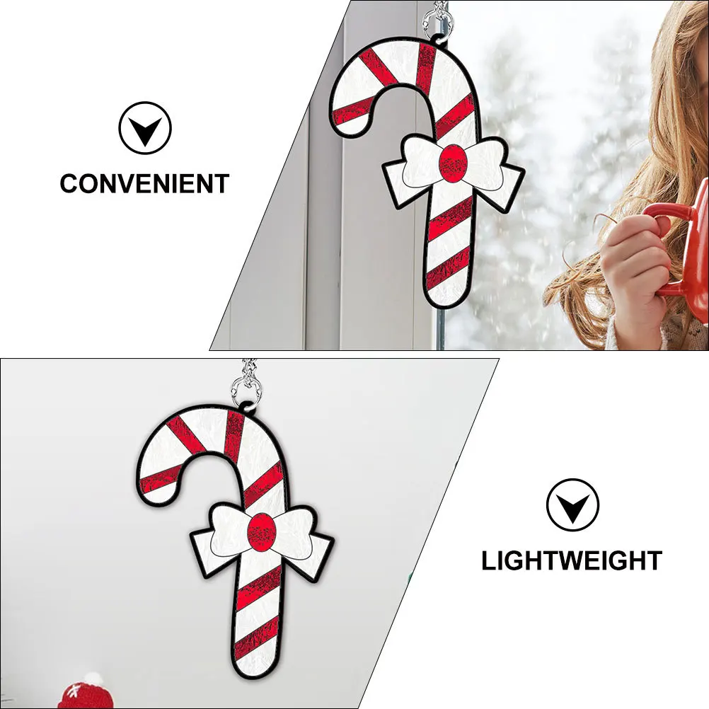 

Acrylic Christmas Ornament Creative Exquisite Design Garden Door Wall Decor Christmas Acrylic Pendants Xmas Ornaments