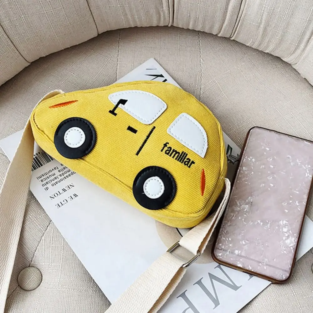 Süße 3D-Umhängetasche für Jungen und Mädchen, Schultaschen, Cartoon-Auto-Tasche, Rucksäcke