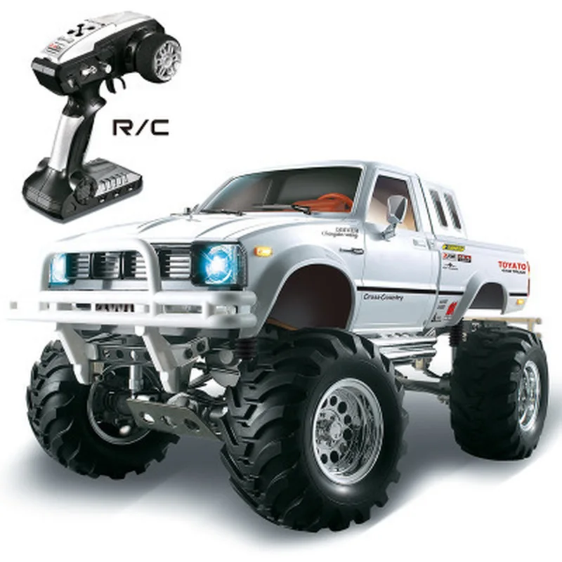 

Hengguan P407 Remote Control Car 1/10 Four-wheel Drive Pickup Truck Off-road Climbing Car Children's Gift Model Rc Toy