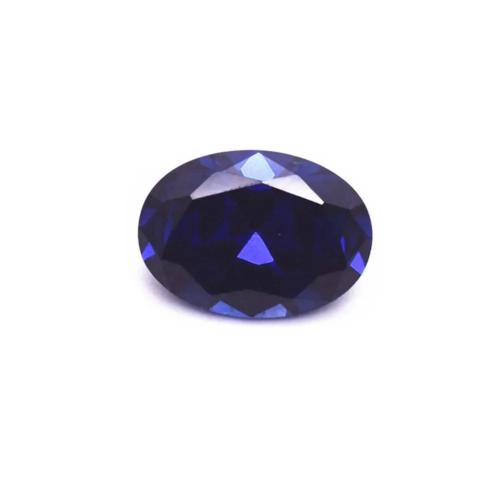 

High Quality Tanzanite Oval Faceted Gemstone Egg Shape Blue Tanzanite Gem