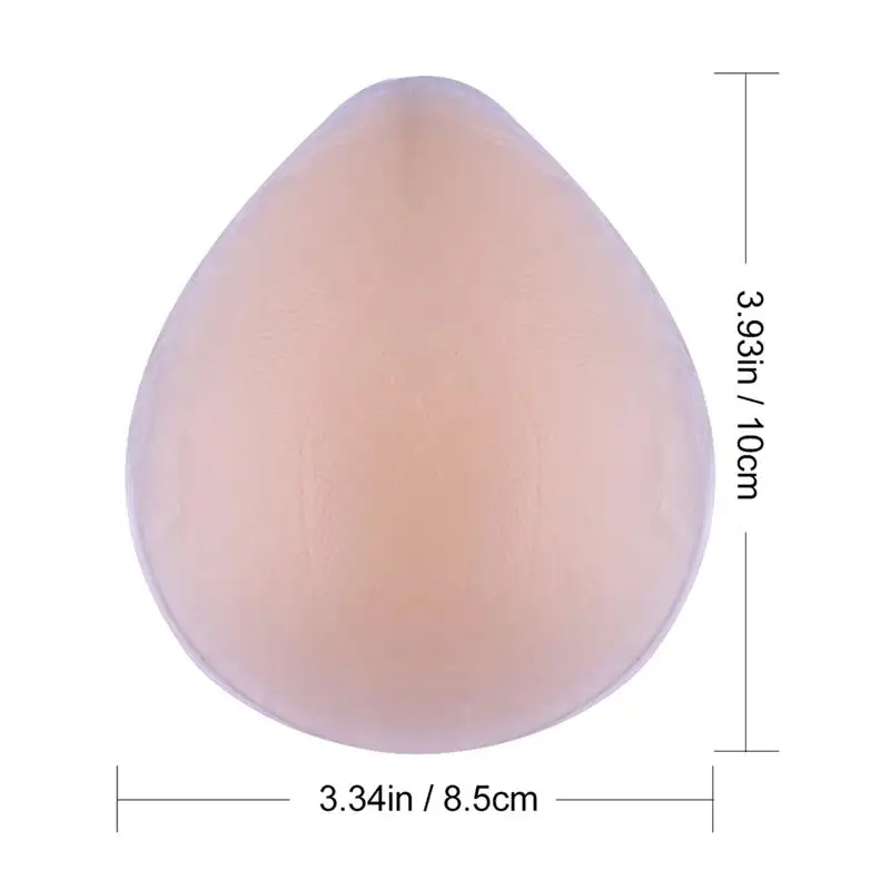 2pcs Waterproof Silicone Pad Private Parts Protector Concealer Pads Seamless Bras Swimming Pants Silica Gel Woman Bras