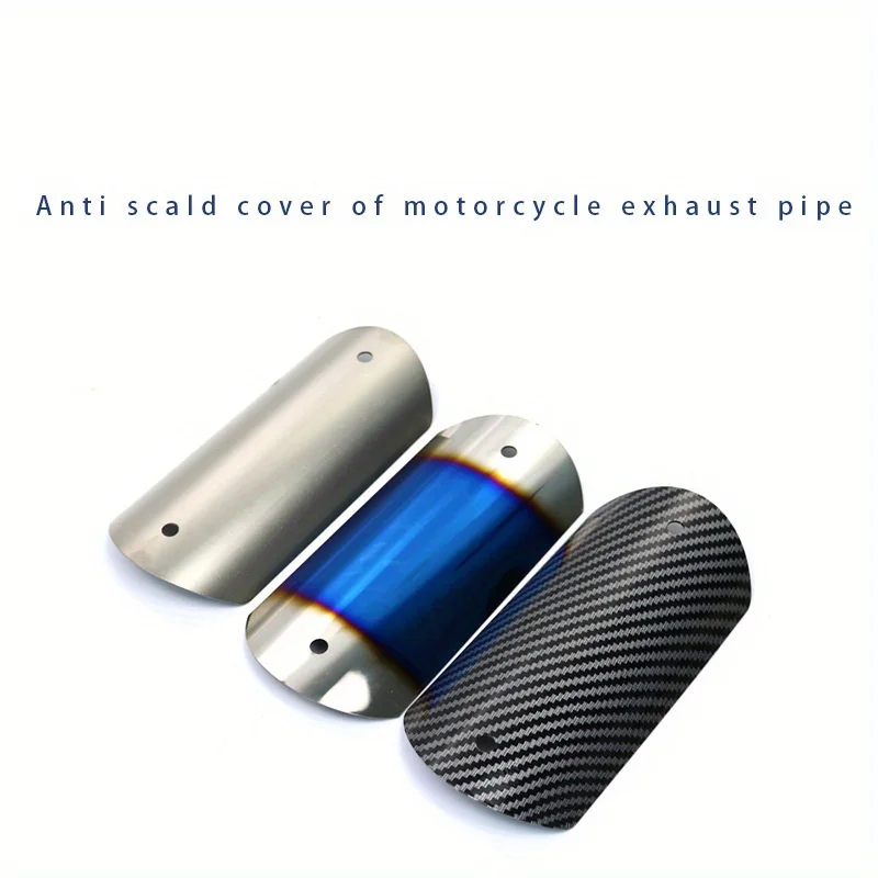

Universal Motorcycle Exhaust Heat Shield Cover Muffler Link Pipe Protector Guard Anti-Scalding Cover Anti-Scalding Cover Parts