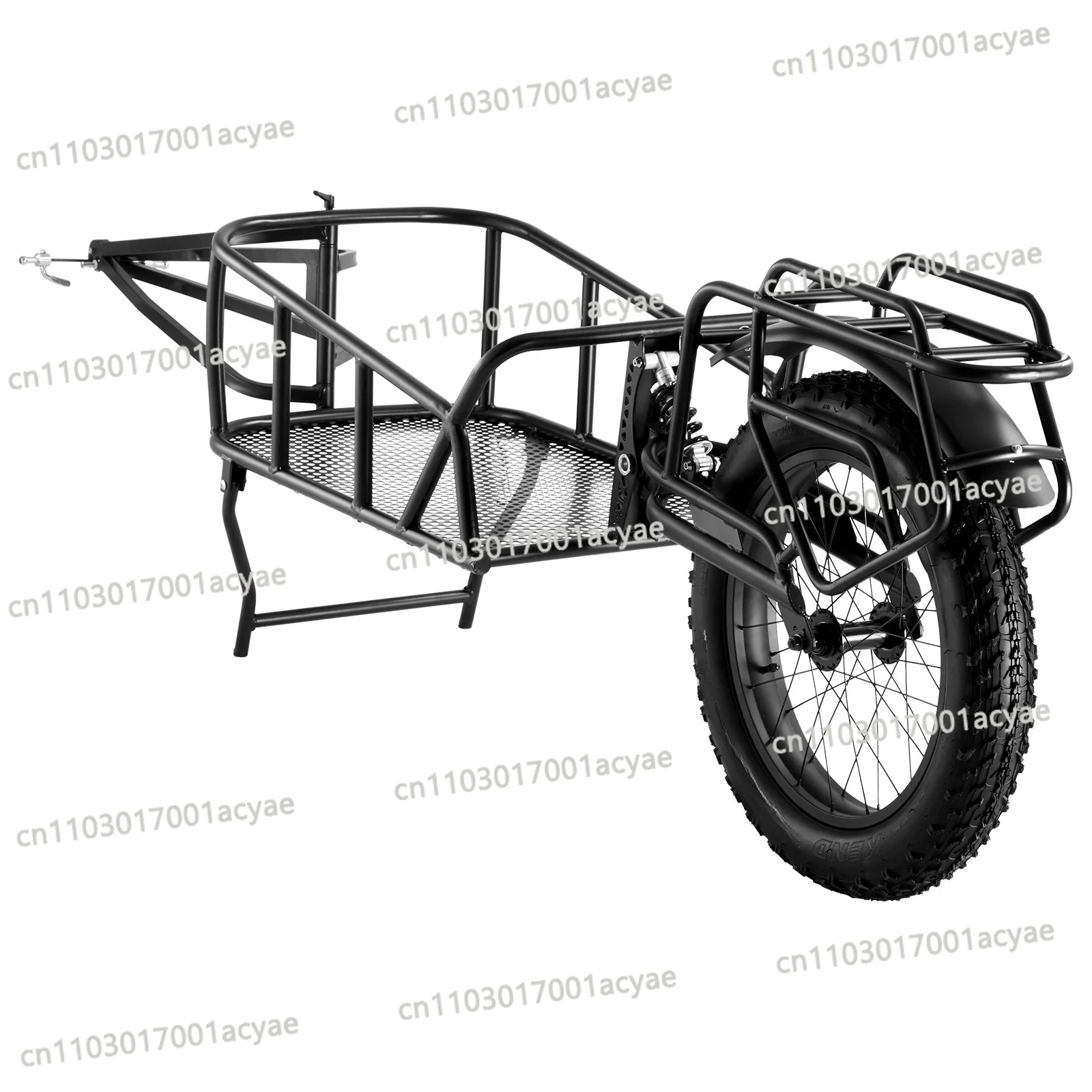 70 lbs Bike Cargo Trailer & Bicycle Wagon Storage Cart - Universal Hitch, 20