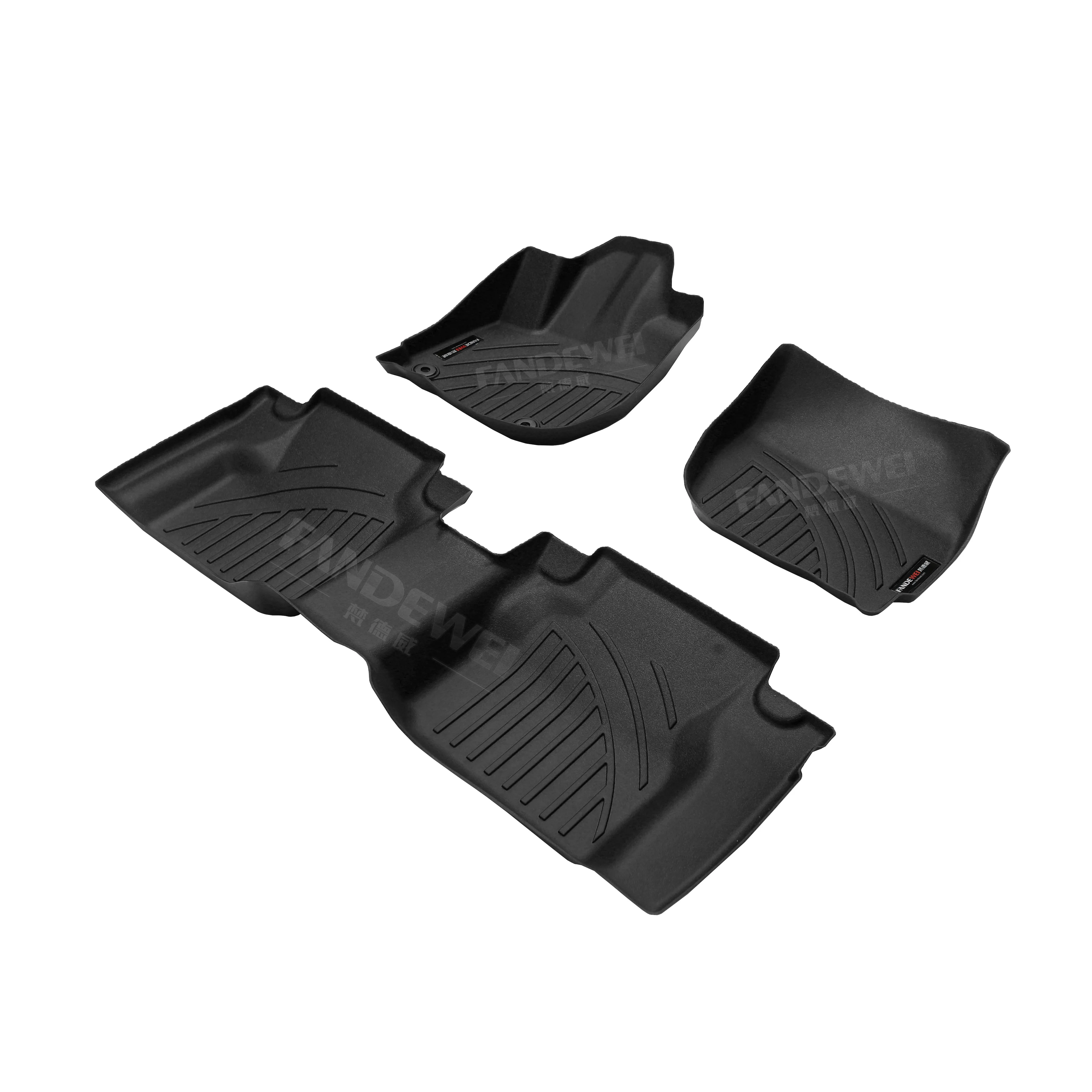 Carpet for NISSAN JUKE 2011-2017 TPV Rubber Car Floor Mat Anti slip Waterproof