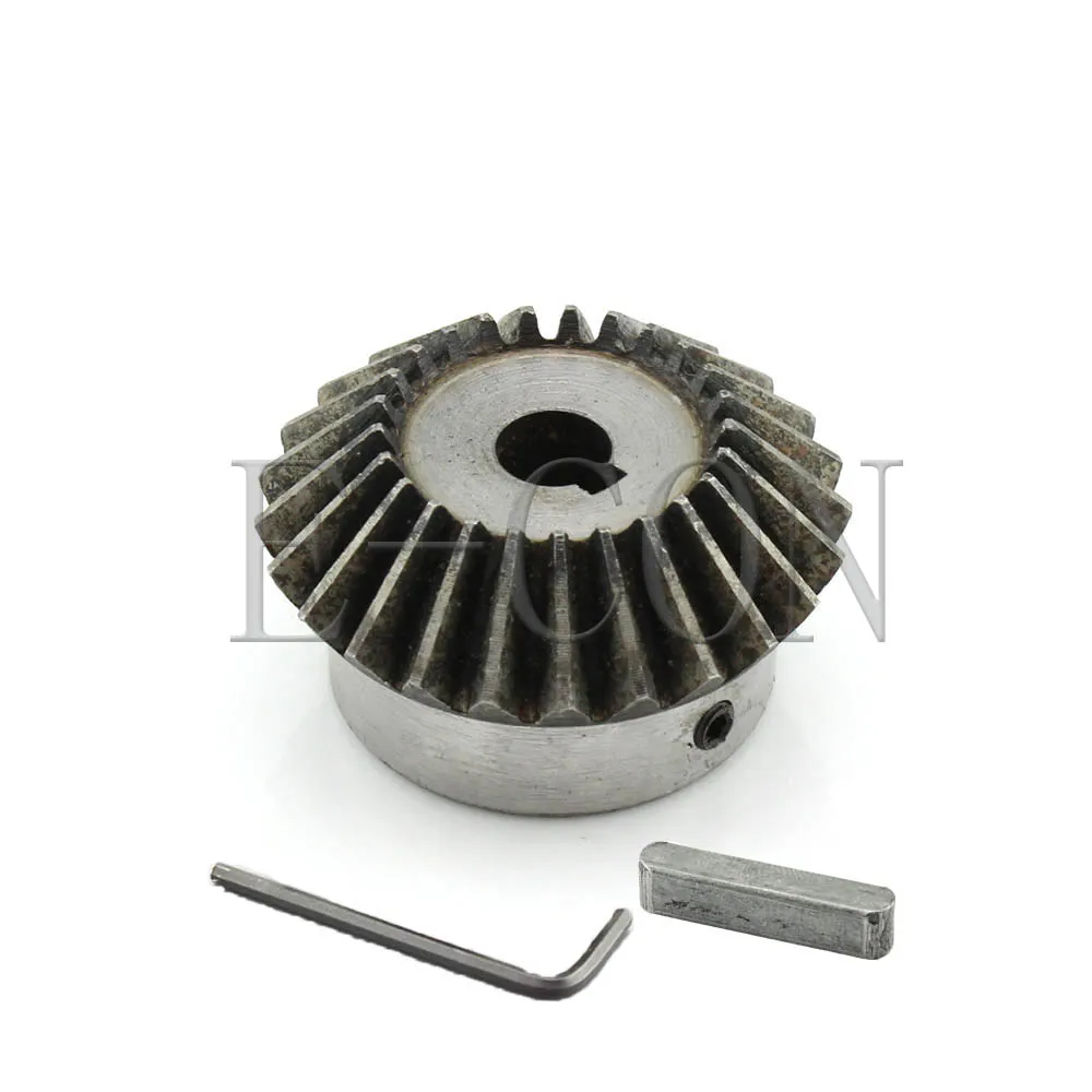 

1pcs 2M25T Metal Umbrella Tooth Bevel Gear Helical Motor Gear 25mm Bore Keyway Keyway 8mm