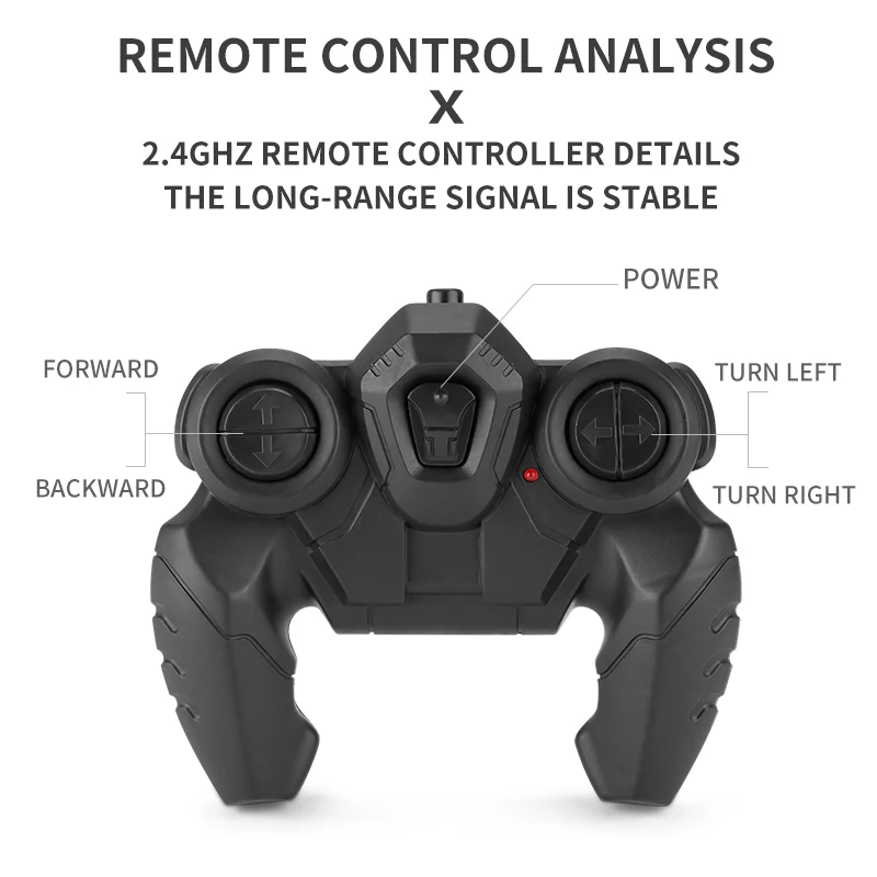  JJRC Q137 8x8 2.4G Remote Control Car 8wd Off-road Amphibious Stunt Vehicle 8-Wheel Speed Racing Truck Waterproof Crawler Toys