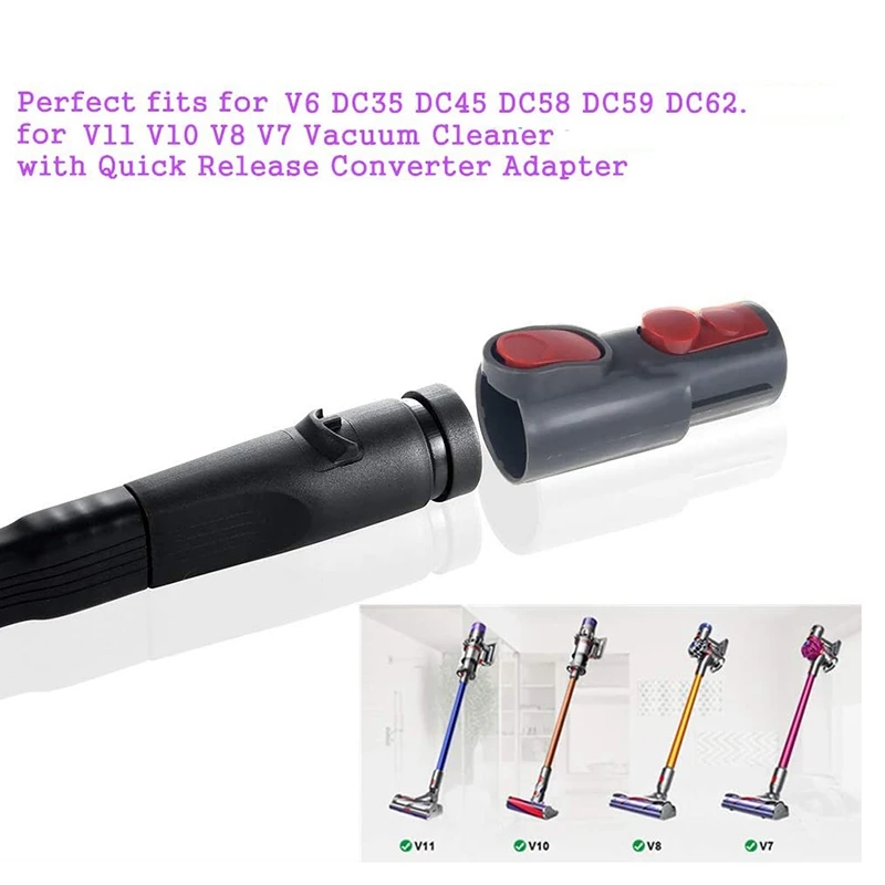 Acessório de extensão de ferramenta de fenda flexível A39M para Dyson V6, compatível com aspirador de pó Dyson V11 V10 V8 V7