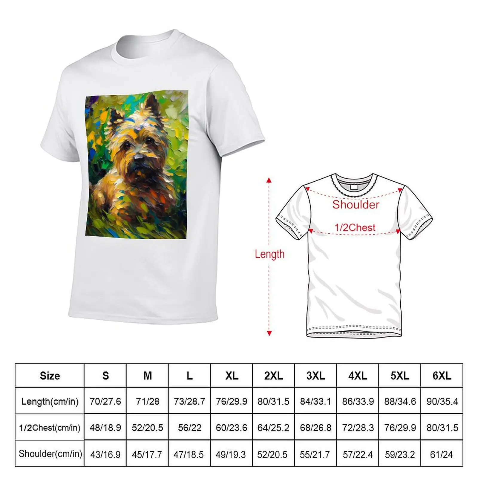 The Joy of a Cairn Terrier T-Shirt Thanksgiving Day Tee Top