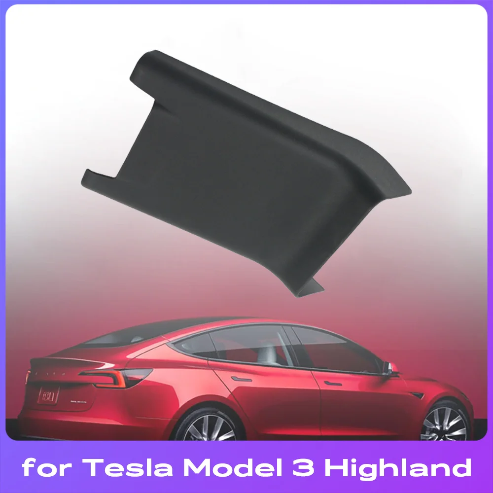 

Для Tesla Model 3 Highland 2024, центральный подлокотник, заднее сиденье, защита от ударов ребенка, защита от грязи, ударопрочная модель 3, защитный чехол