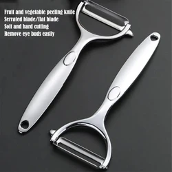 Stainless Steel Paring Knife Wholesale Pumpkin Melon Planer Kitchen Zinc Alloy Fruit and Melon Household Peeler Scraping Knife