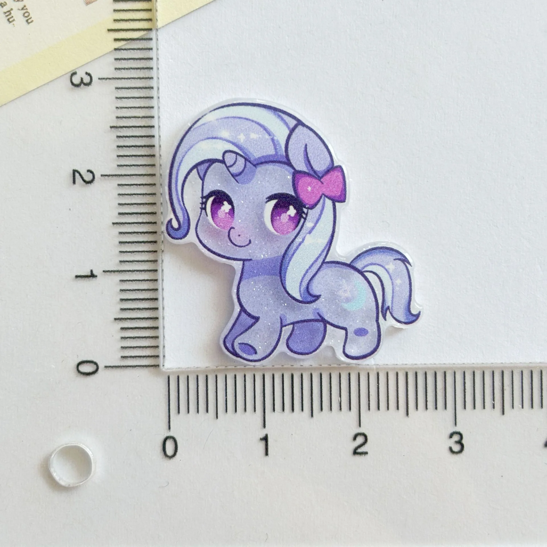 10 sztuk My Little Pony, urocze akcesoria do dekoracji z kreskówek, broszki do spinek do włosów DIY, magnesy na lodówkę, małe części