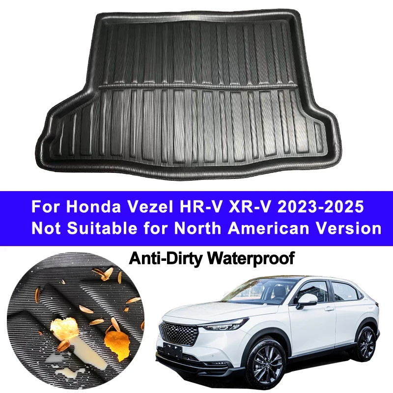 

Car Auto Rear Boot Cargo Liner Tray Trunk Mat Cushion For Honda Vezel HR-V XR-V 2023-2025 Pad Anti-dirty Anti-water HRV XRV
