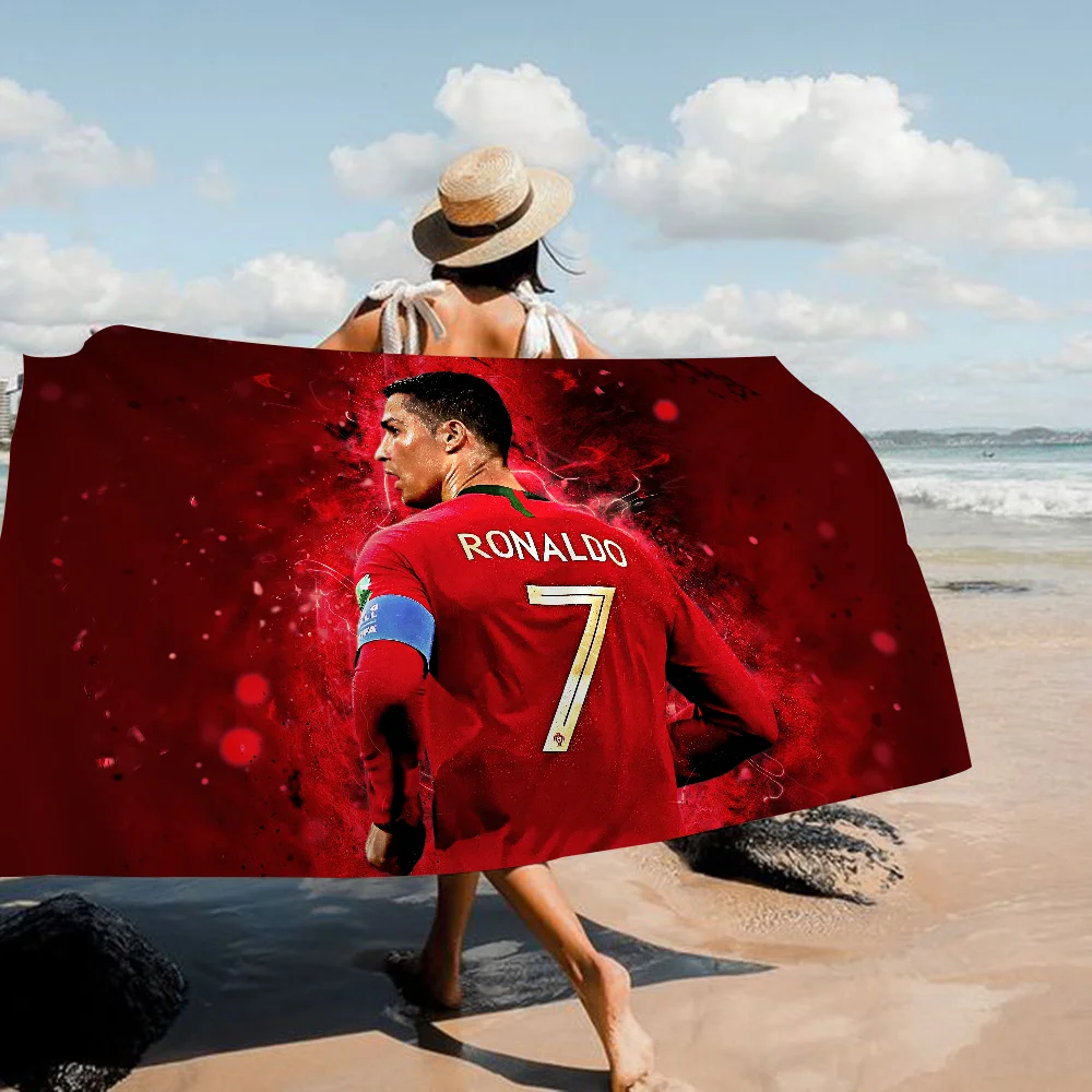 C-Cristiano R-Ronaldo C-CR7 Towel Microfiber Beach Towel Absorbent Quick dry Soft Yoga Swimming Resort Mountain Climbing Towel