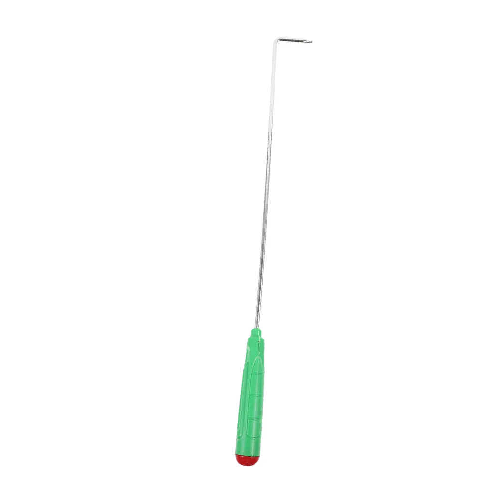 Indoor Fireplace Camping Briquette Hook Poker Tool Tongs Briquettes Metal Outdoor