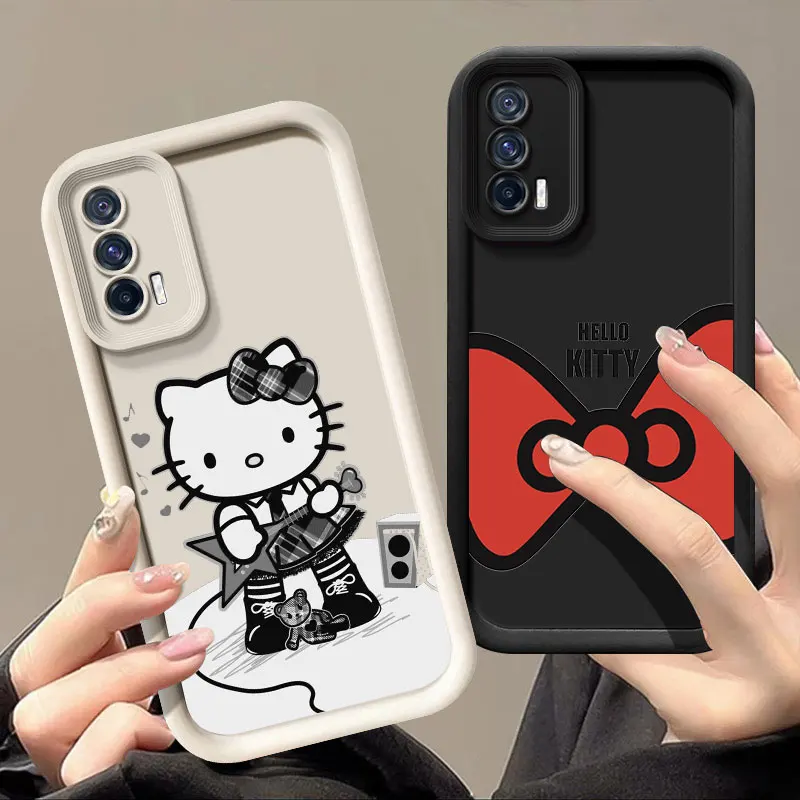 Cartoon Sanrio Hello Kitty Phone Case For VIVO V30 X80 X90 X100 Pro V29 V40 Y100 Y02 Y17 Y22 Y76 S Y03 Y27 Y28 Y35 Y36 Y72 Y78