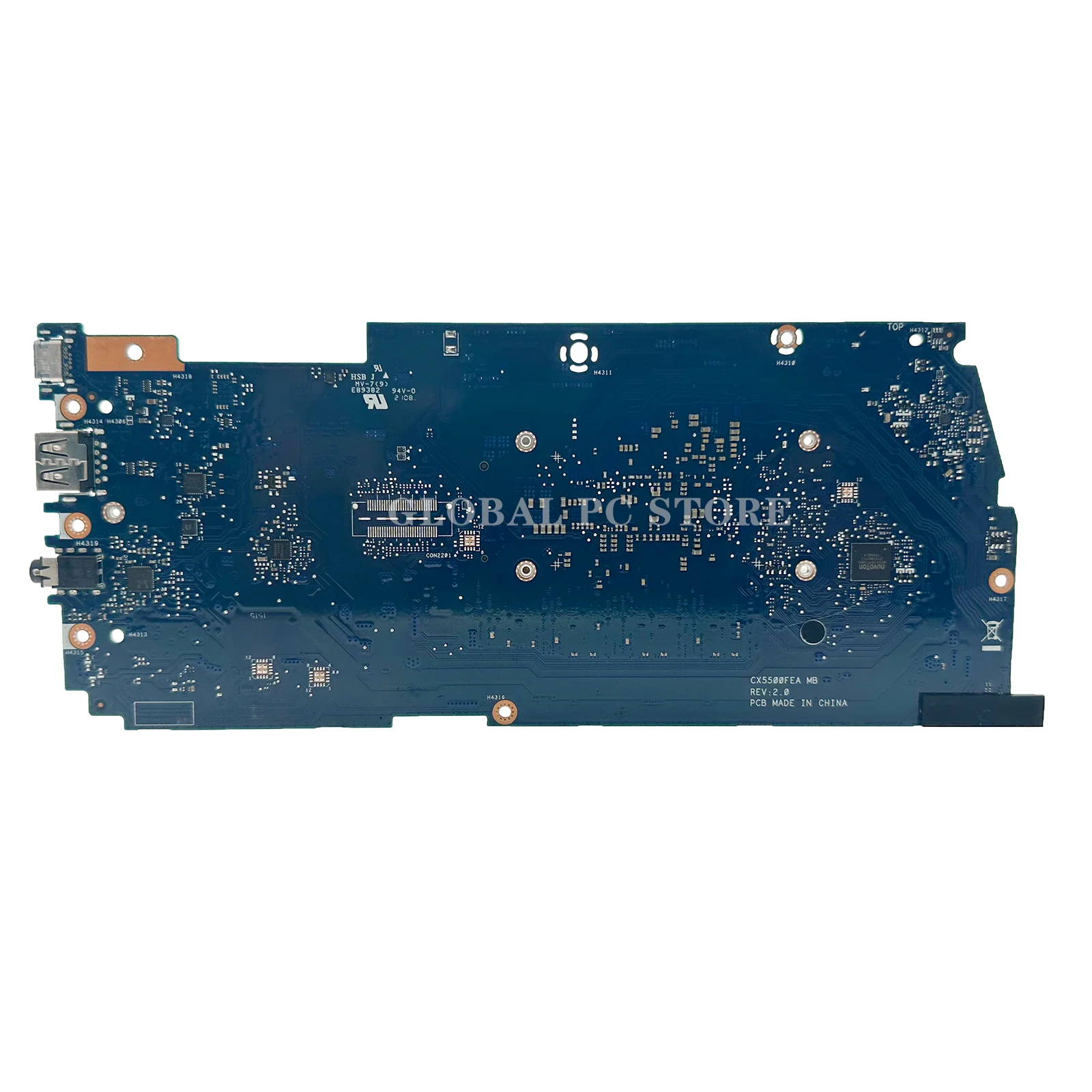 KEFU CX5500 Mainboard For ASUS Chromebook Flip CX5 CX5500FEA Laptop Motherboard i3 i5 i7 11th Gen RAM-8GB/16GB