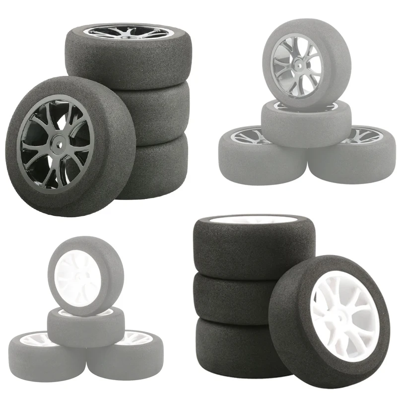 

Wltoys 144001 124017 124016 144010 rc car on road foam tires 85mm Sponge tire upgrade accessories parts