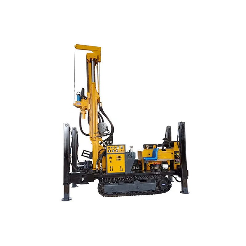 100m-500m Diesel Hydraulic Portable Water Well Drilling Rig Water Well Drilling Machine Mine Drilling Machine