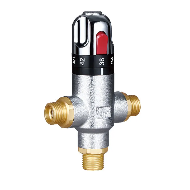 External thread BSP DN15 G1/2 Thermostatic Mixing valve