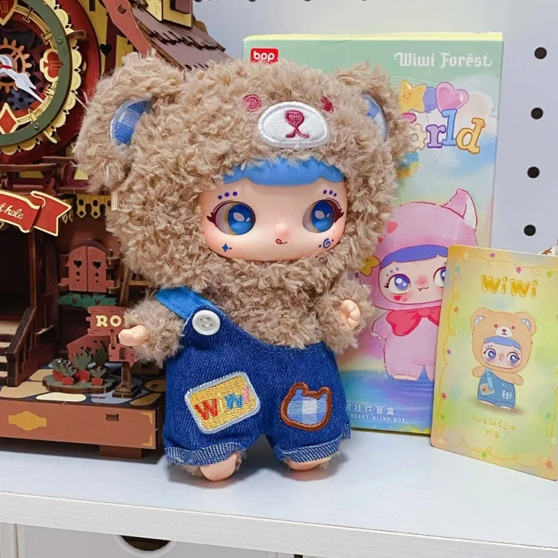 جديد Wiwi الغابات العالم الداخلي سلسلة صندوق أعمى Kawaii الفينيل ألعاب من القطيفة أنيمي حقيبة مفاتيح اكسسوارات لطيف عيد الميلاد wistiti الهدايا