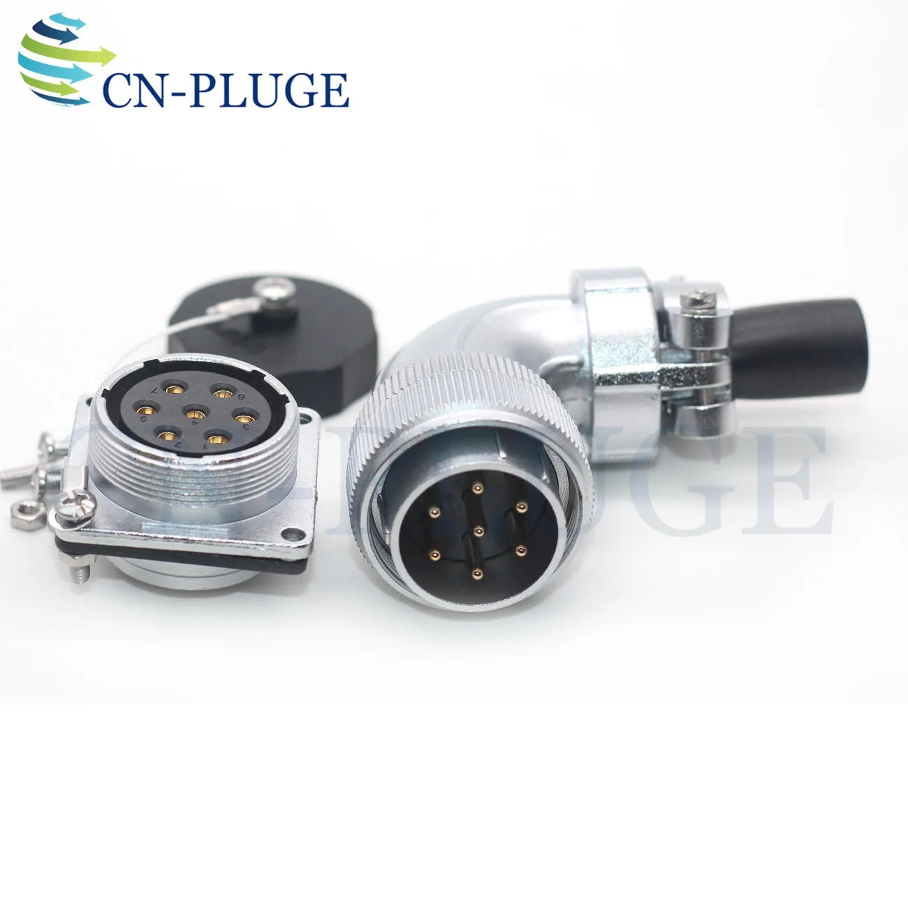 

WEIPU WS28 Waterproof IP67 Right Angle Male Plug Connector 2 3 4 7 8 9 10 12 16 17 20 24 26 Pin Male Plug Female Socket