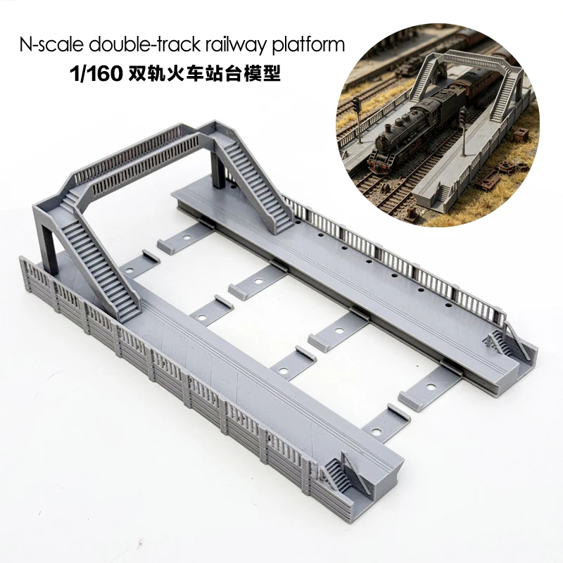 plataforma-de-trem-miniatura-em-escala-n-1-160-com-trilho-duplo-modelo-em-plastico-para-micro-paisagens-e-cenarios-ferroviarios