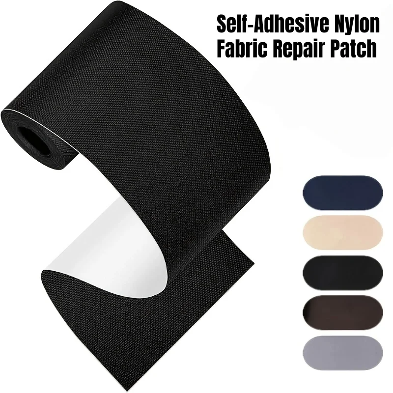 

Nylon Repair Patches Instant Self Adhesive Canvas Repair Tape Waterproof Fabric Patch Kit for Down Jacket Tent Clothes Outerwear