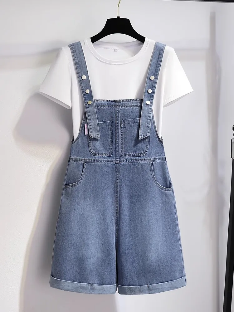 

Джинсовый комбинезон, молодежный летний комбинезон 202, новый комбинезон маленького размера для школьников младших классов, женский ансамбль Faion