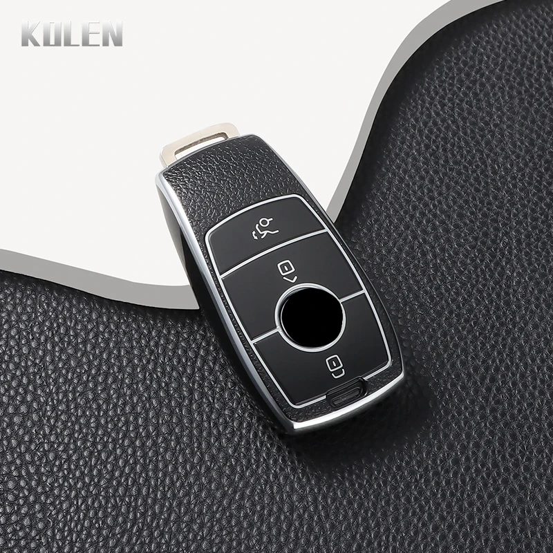 Tpu Auto Fernbedienung Schlüssel Fall Abdeckung Shell Fob Für Mercedes Benz A C E S G Klasse W177 W205 W213 X167 W222 CLA GLE GLB GLS AMG Maybach