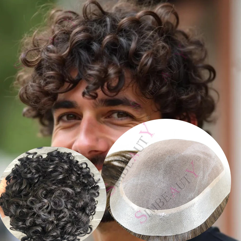 20Mm/15Mm Curly Men… - image