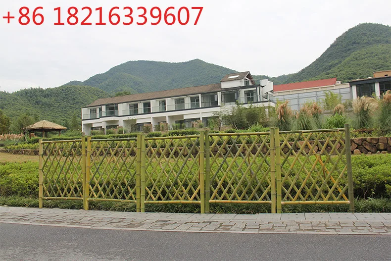 

Настенная бамбуковая дверь, проживание в семье, агровитанская перегородка, украшение, бамбуковый забор, простой китайский стиль